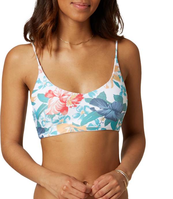 O'Neill Women's Middles Arbor Floral Bikini Top