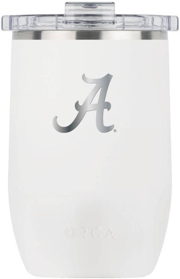 ORCA Alabama Crimson Tide Whiteout 12 oz. Vino Tumbler