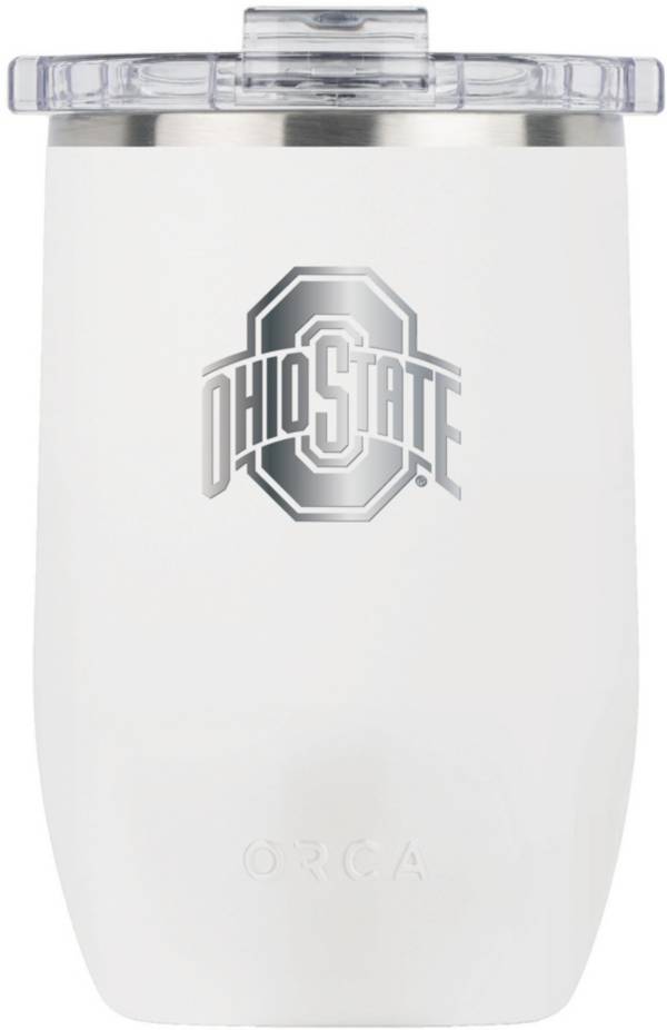 ORCA Ohio State Buckeyes Whiteout 12 oz. Vino Tumbler