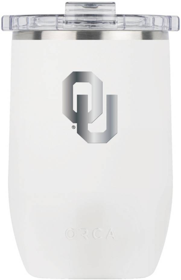 ORCA Oklahoma Sooners Whiteout 12 oz. Vino Tumbler