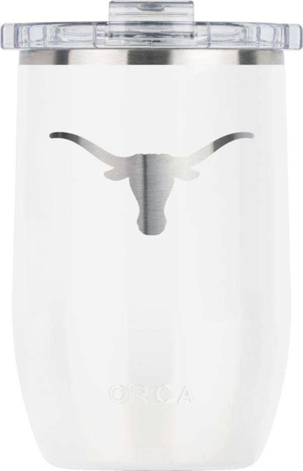 ORCA Texas Longhorns Whiteout 12 oz. Vino Tumbler