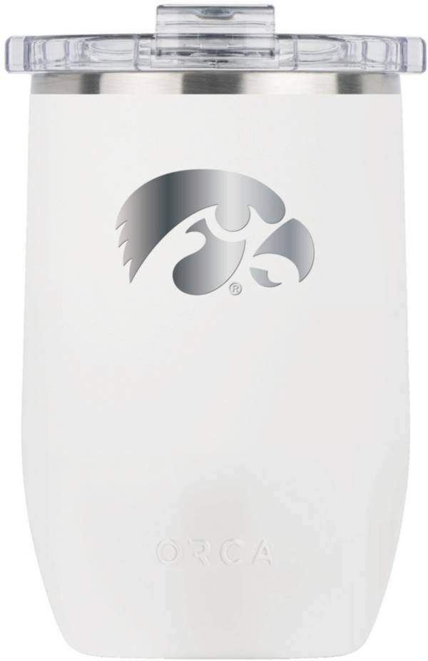 ORCA Iowa Hawkeyes Whiteout 12 oz. Vino Tumbler