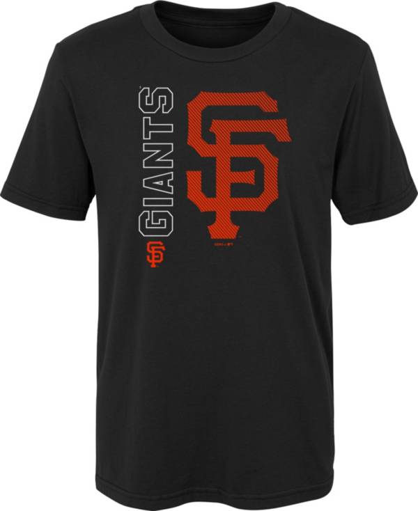 Outerstuff Youth San Francisco Giants Black Double Header T-Shirt