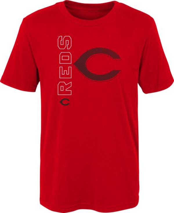 Outerstuff Youth Cincinnati Reds Red Double Header T-Shirt