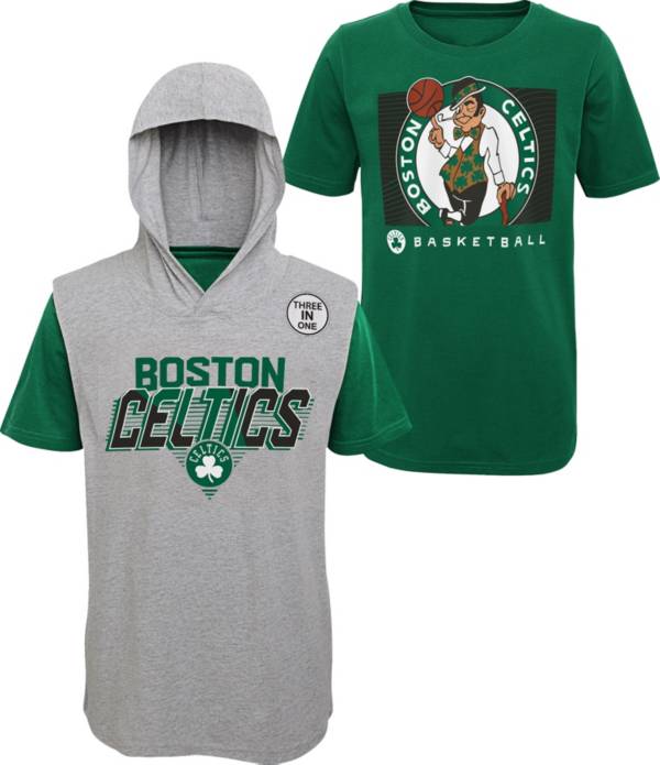 Outerstuff Little Boy's Boston Celtics Green Rad 3-in-1 T-Shirt