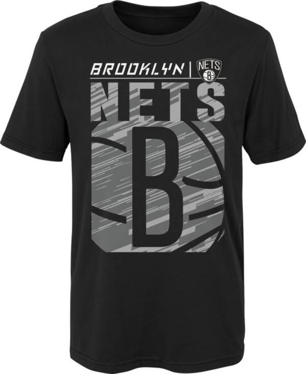 Outerstuff Little Kids' Brooklyn Nets Black T-Shirt