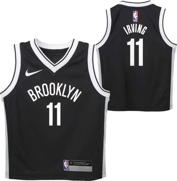 Outerstuff Little Kids' Brooklyn Nets Kyrie Irving #11 Black Swingman Jersey