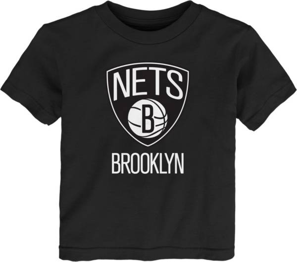 Outerstuff Toddler Brooklyn Nets Black Logo T-Shirt