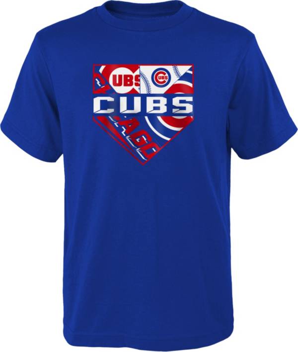 Outerstuff Youth Chicago Cubs Royal Logo T-Shirt