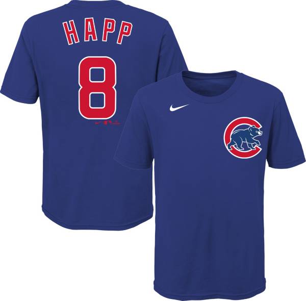 Nike Youth Chicago Cubs Ian Happ #8 Blue T-Shirt