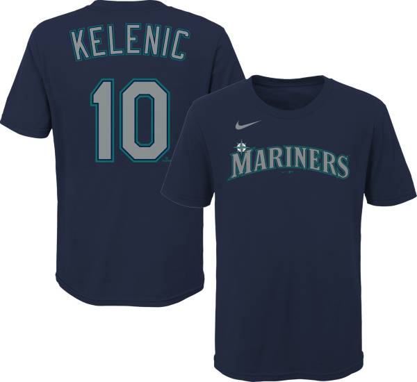 Outerstuff Youth Seattle Mariners Jarred Kelenic #10 Navy T-Shirt