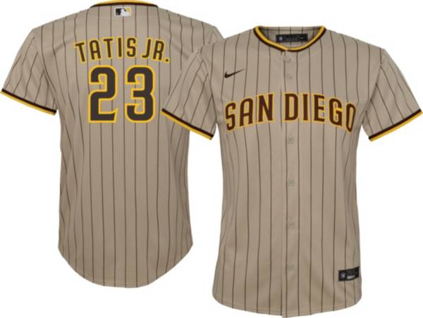 Nike Youth San Diego Padres Fernando Tatis Jr. #23 Brown Replica Jersey