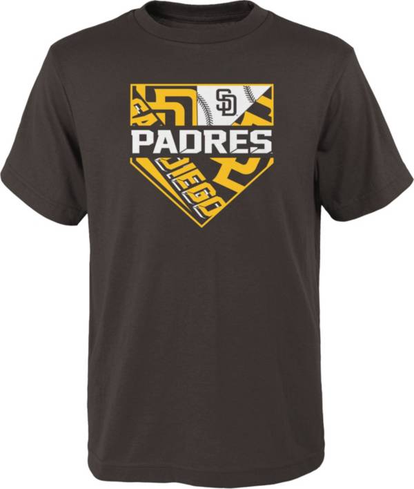 Outerstuff Youth San Diego Padres Brown Cotton T-Shirt