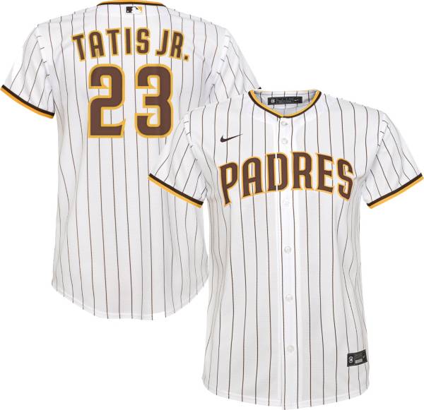 Nike Youth Replica San Diego Padres Fernando Tatis Jr. #23 Cool Base White Jersey