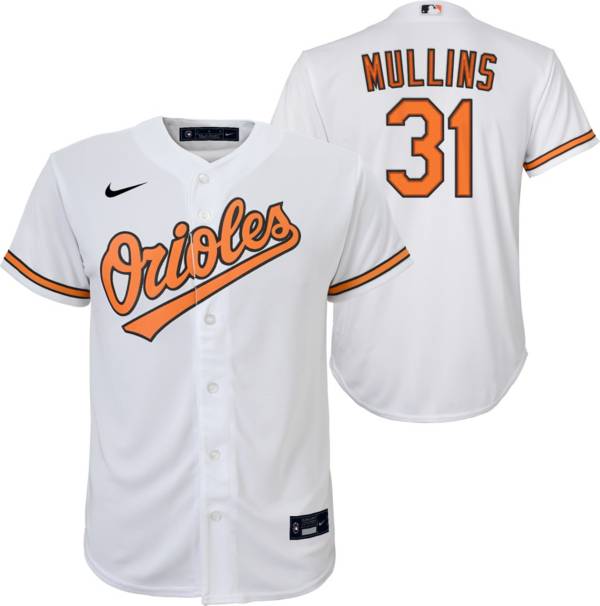 Nike Youth Baltimore Orioles Cedric Mullins #31 White Replica Baseball Jersey
