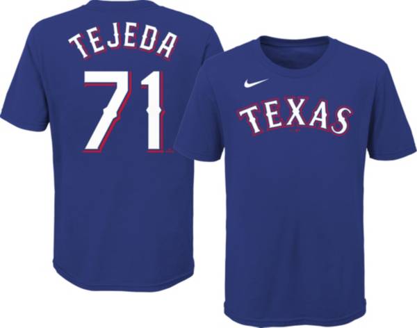 Nike Youth Texas Rangers Anderson Tejeda #19 Blue T-Shirt