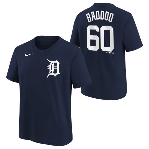 Nike Youth Detroit Tigers Akil Baddoo #60 Navy T-Shirt product image