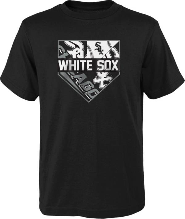 Outerstuff Youth Chicago White Sox Black Logo T-Shirt