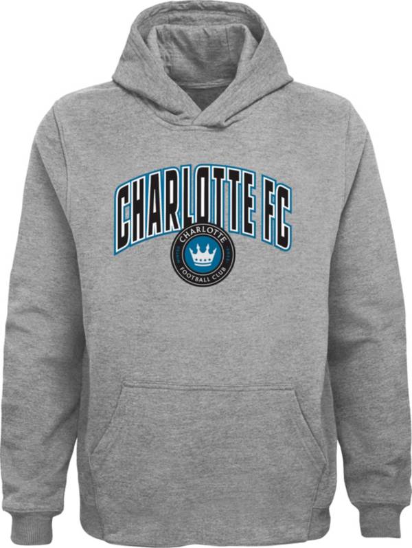 MLS Youth Charlotte FC Supremo Grey Pullover Hoodie