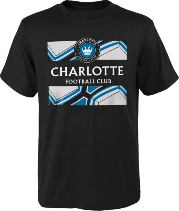 MLS Youth Charlotte FC Supremo Black T-Shirt