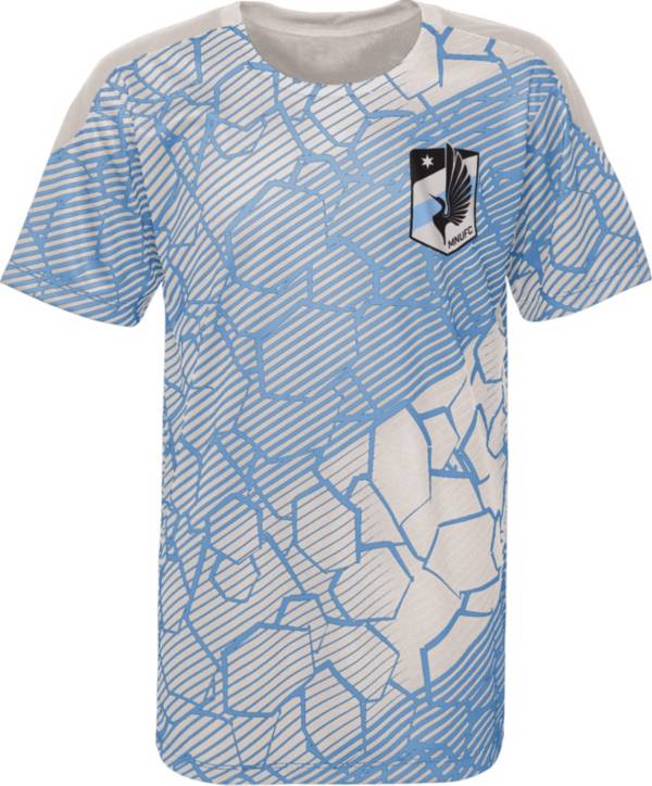 MLS Minnesota United FC Soccer Youth Long Sleeve T-Shirt Medium or Large 