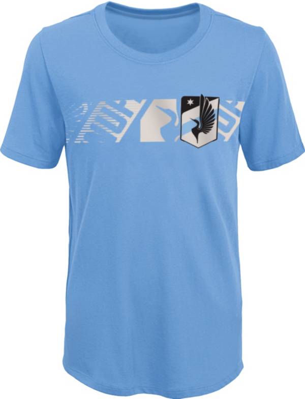 MLS Youth Minnesota United FC Equalizer Blue T-Shirt