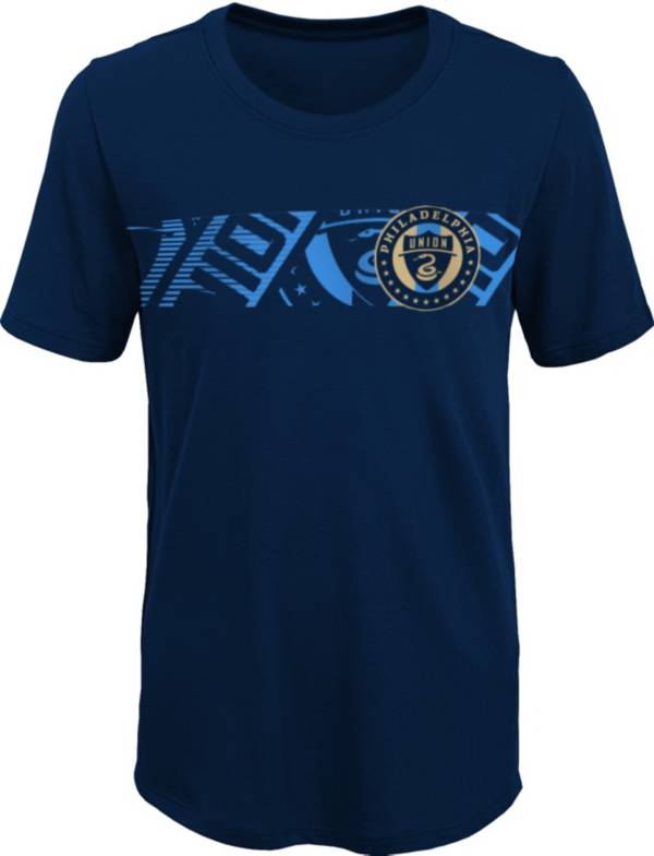 MLS Youth Philadelphia Union Equalizer Navy T-Shirt