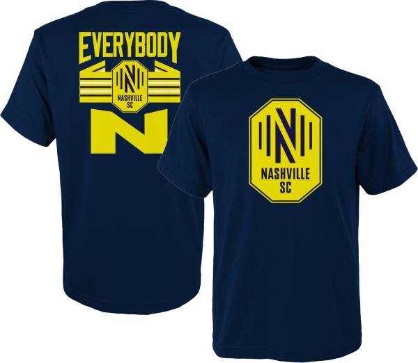 MLS Youth Nashville SC Slogan Navy T-Shirt