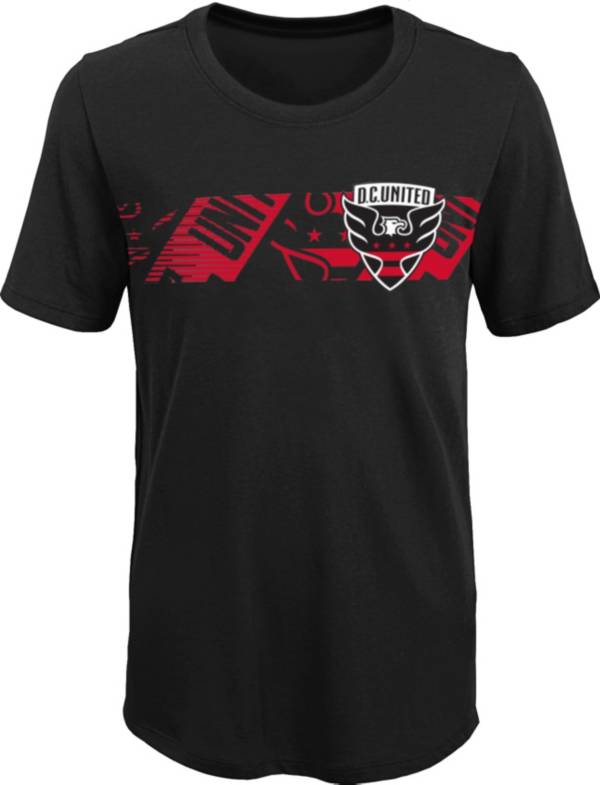 MLS Youth D.C. United Equalizer Black T-Shirt