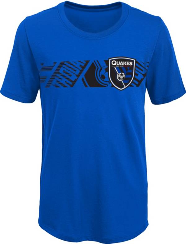 MLS Youth San Jose Earthquakes Equalizer Blue T-Shirt