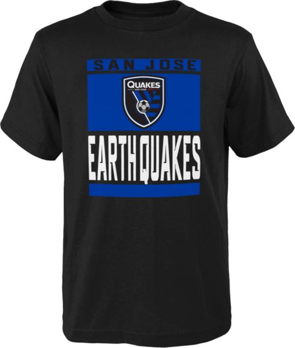 MLS Youth San Jose Earthquakes Steel Black T-Shirt