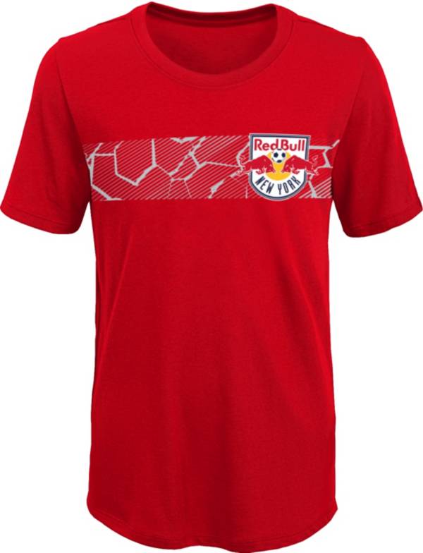 MLS Youth New York Red Bulls Equalizer Red T-Shirt