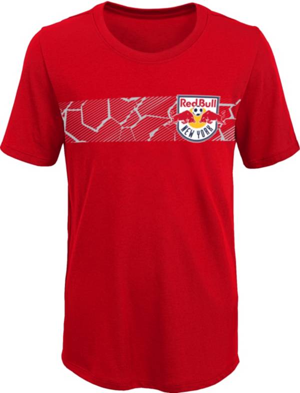 MLS Youth New York Red Bulls Equalizer Red T-Shirt product image