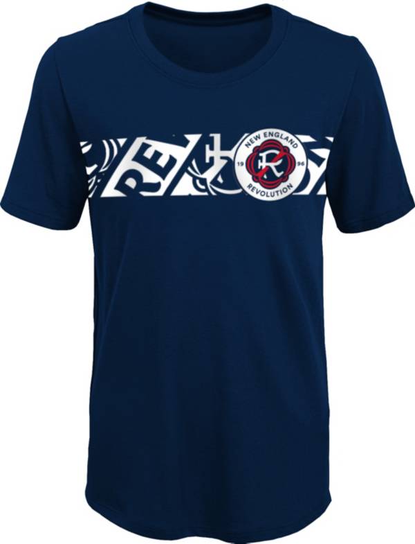 MLS Youth New England Revolution Equalizer Navy T-Shirt