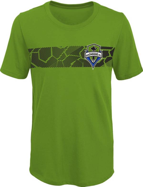 MLS Youth Seattle Sounders Equalizer Green T-Shirt