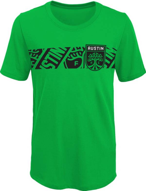 MLS Youth Austin FC Equalizer Green T-Shirt