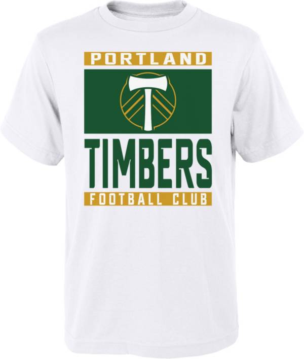 MLS Youth Portland Timbers Steel White T-Shirt product image