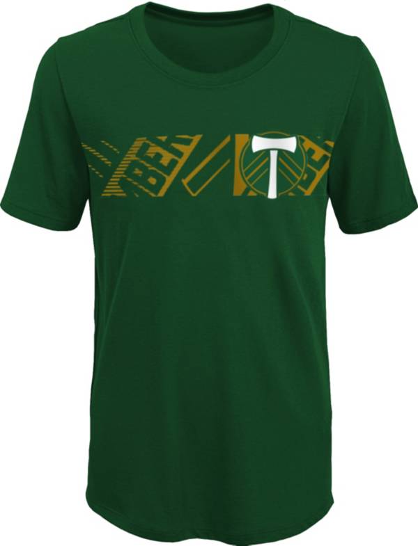 MLS Youth Portland Timbers Equalizer Green T-Shirt