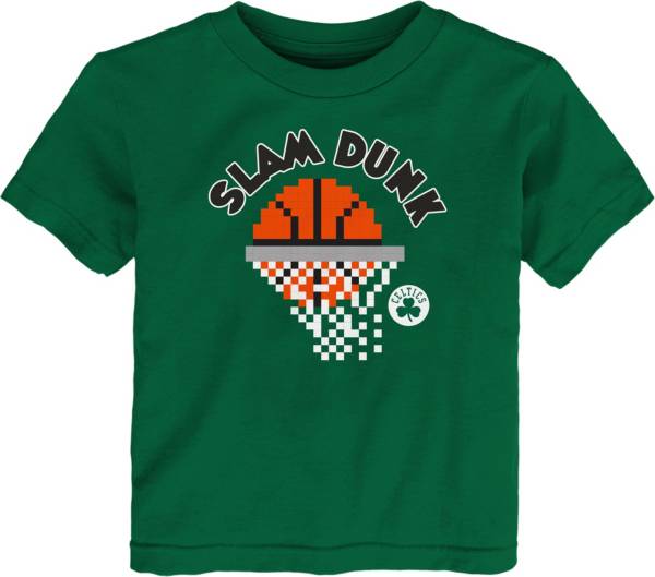 Outerstuff Toddler Boston Celtics Green Pixel Dunk T-Shirt