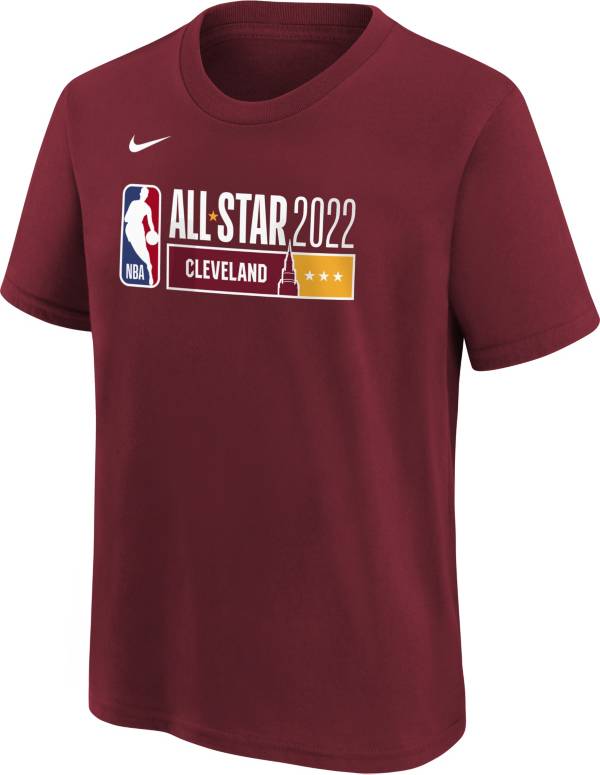 Outerstuff Youth 2022 NBA All-Star Game Crimson Logo T-Shirt