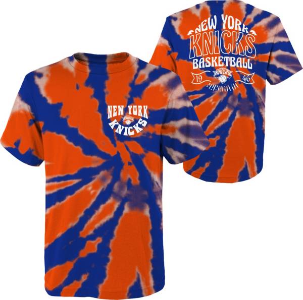 Outerstuff Youth New York Knicks Blue Tie Dye T-Shirt