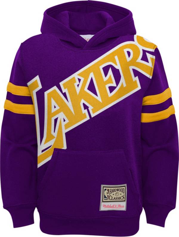 Outerstuff Youth Los Angeles Lakers Purple Big Face Fleece Hoodie