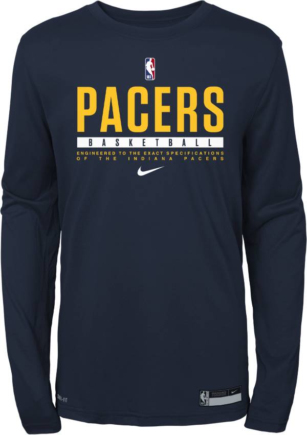 Nike Youth Indiana Pacers Blue Practice Long Sleeve T-Shirt product image
