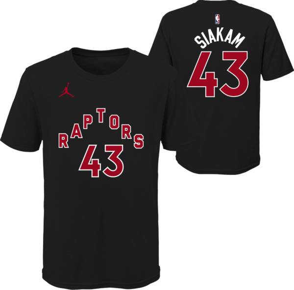 Outerstuff Youth Toronto Raptors Pascal Siakam #43 Black Statement T-Shirt