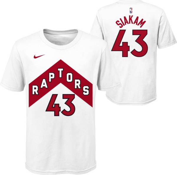 Outerstuff Youth Toronto Raptors Pascal Siakam #43 White Statement T-Shirt