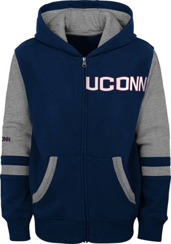 Gen2 Boys' UConn Huskies Blue Full-Zip Hoodie