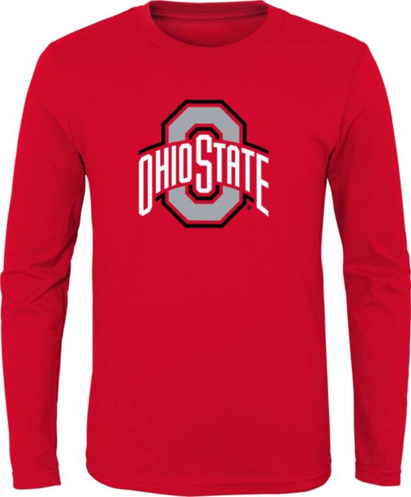 Gen2 Youth Ohio State Buckeyes Scarlet Long Sleeve T-Shirt