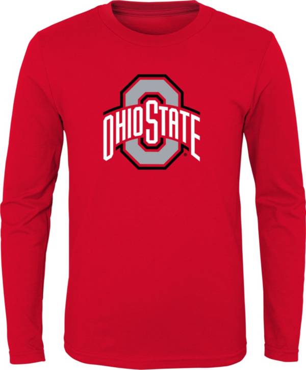 Gen2 Youth Ohio State Buckeyes Scarlet Long Sleeve T-Shirt product image