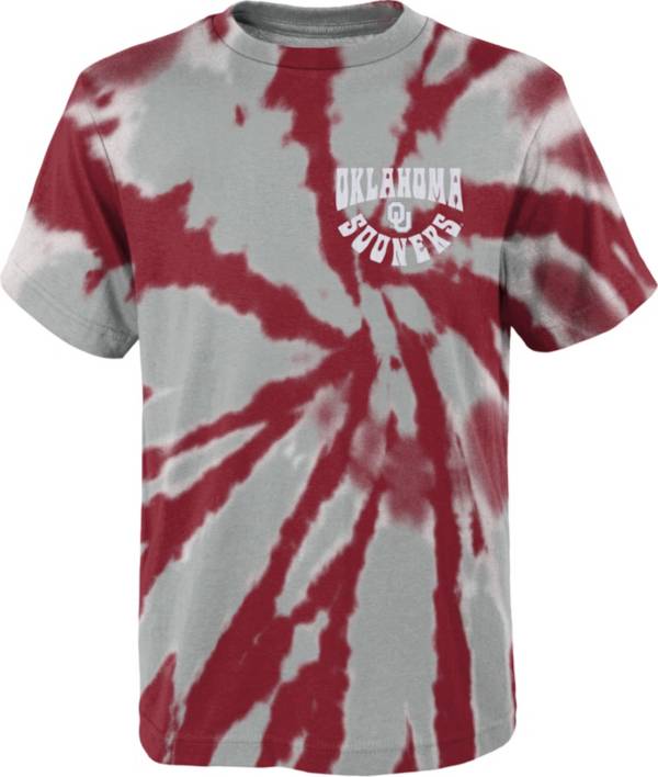 Gen2 Youth Oklahoma Sooners Crimson Tie Dye T-Shirt