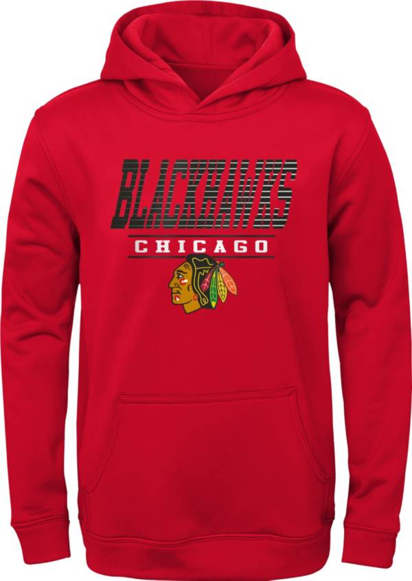 NHL Youth Chicago Blackhawks Winning Streak Red Pullover Hoodie